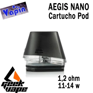 Aegis Nano Cartucho pod 1,2 ohms (11-14W) de Geekvape (unidad)