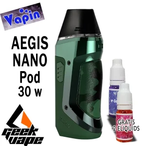 Aegis Nano pod kit de vapeo (Camo Green) de Geekvape