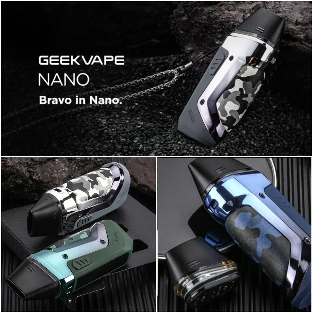 Aegis Nano pod kit de vapeo (Camo Green) de Geekvape - Image 2