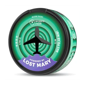 Airplane Mode by Lost Mary Bolsitas de Nicotina Max Polar Mint