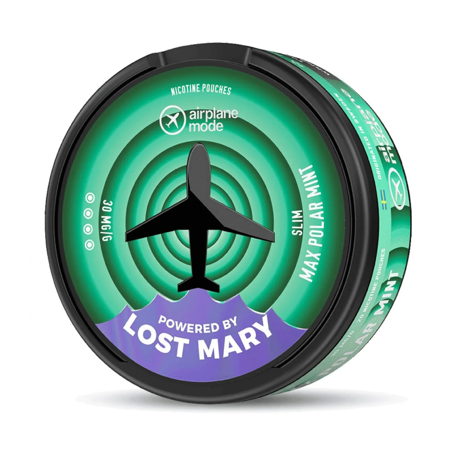 Airplane Mode by Lost Mary Bolsitas de Nicotina Max Polar Mint