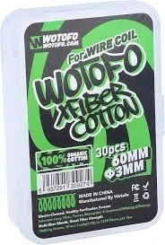 Algodon Wotofo 3mm 30 unidades