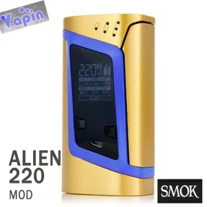 Alien 220 Mod color (Gold-Blue) de Smok