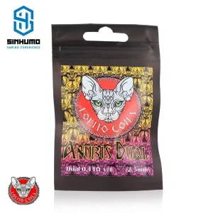 Anubis Dual 0.11 Ohm By Lolito Coils