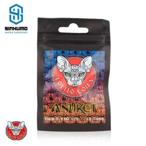 Anuket 0.13 Ohm dual By Lolito Coils