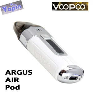 Argus Air pod kit de vapeo 900mA 25W (Color Blanco) Voopoo