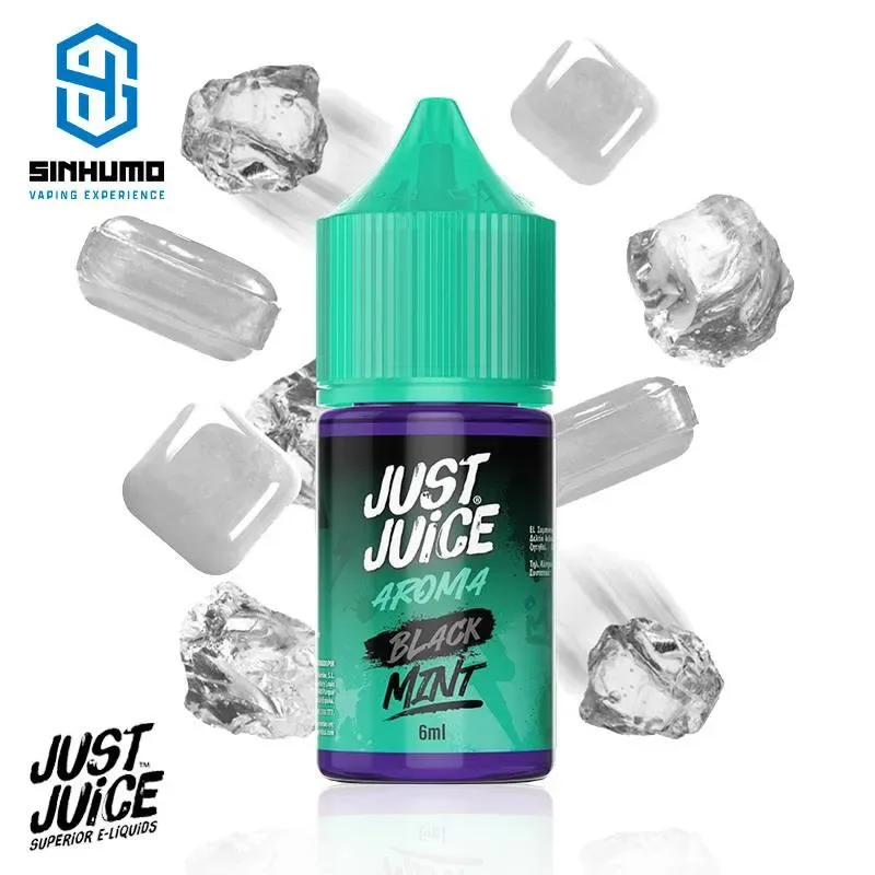 Aroma Black Mint 6ml Minilongfill by Just Juice