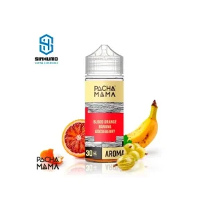 Aroma Blood Orange Banana Gooseberry 30ml Longfill by Pachamama