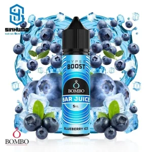 Aroma Blueberry Ice 5ml Longfill Hyper Boost Bar Juice by Bombo E-liquids
