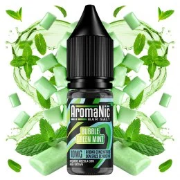 Aroma Bubble Green Mint 10ml - AromaNic Bar Salts