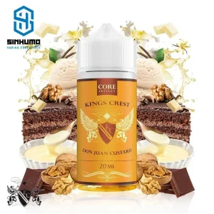 Aroma Don Juan Custard 20ml CORE Edition Longfill By Kings Crest