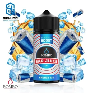 Aroma Energy Ice 10ml Longfill Hyper Boost Bar Juice by Bombo E-liquids