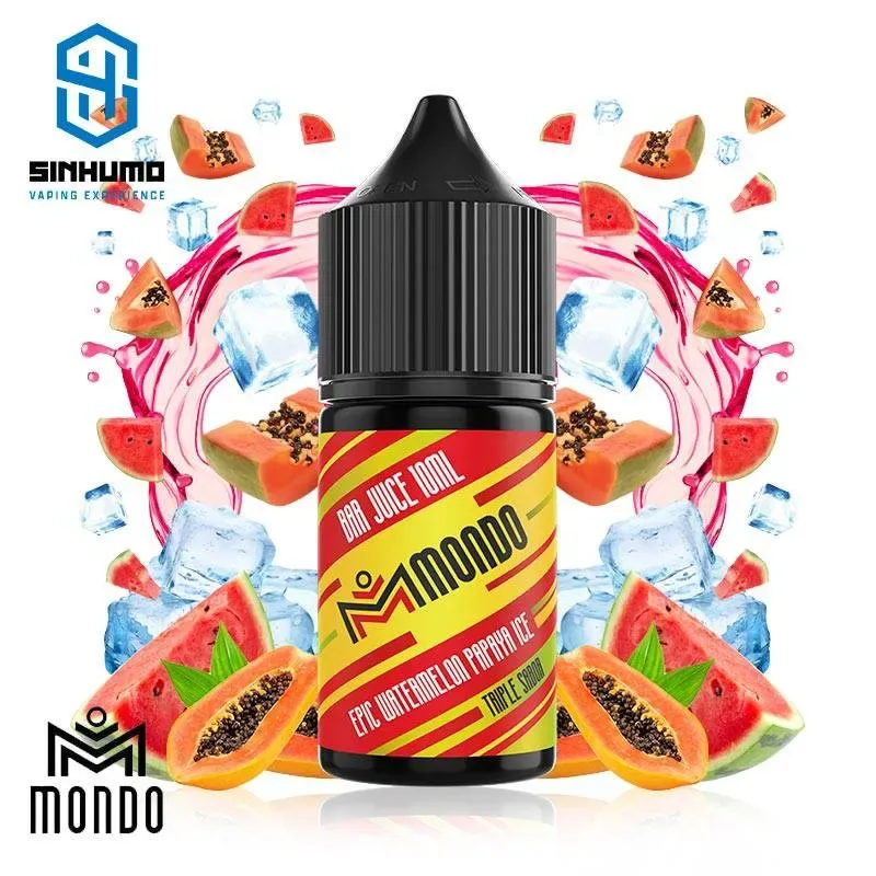 Aroma Epic Watermelon Papaya Ice MiniLongfill 10ml by Mondo Eliquids