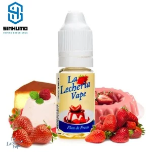 Aroma Flan de Fresas 10ml By La Lechería Vape