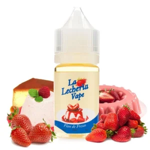 Aroma Flan de Fresas 30ml - La Lecher铆a Vape