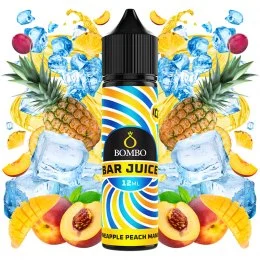 Aroma Pineapple Peach Mango Ice 12ml (Longfill) - Bombo Bar Juice