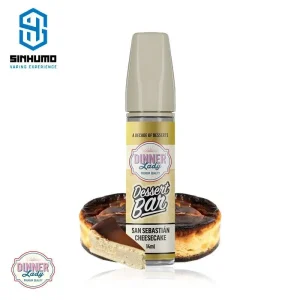 Aroma San Sebastian Cheesecake 14ml Longfill Dessert Bar by Dinner Lady