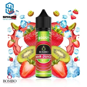 Aroma Strawberry Kiwi Ice 5ml Longfill Hyper Boost Bar Juice by Bombo E-liquids