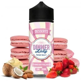 Aroma Strawberry Macaroon 30ml/120 (Longfill) - Dinner Lady