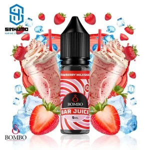 Aroma Strawberry Milkshake Ice MiniLongfill by Bombo E-liquids