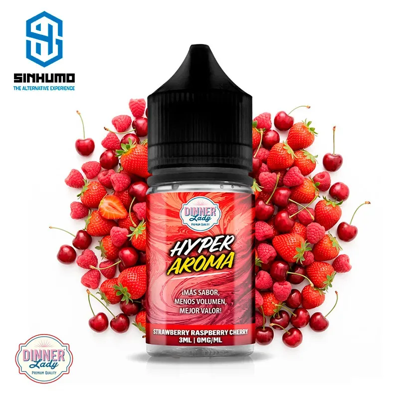 Aroma Strawberry Raspberry Cherry 3ml Hyper Minilongfill by Dinner Lady