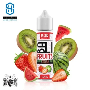 Aroma Watermelon Kiwi Strawberry Bar Edition Longfill Bali Fruits by Kings Crest