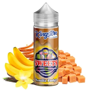 Banilla Fudge 100ml - Kingston E-liquids