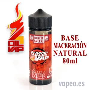 Base Classic4VAP 100vg Maceración Natural 80ml de Oil4vap