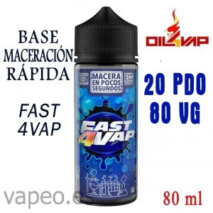 BASE MACERACIÓN ULTRARÁPIDA 80ML OIL 4VAP 20-80