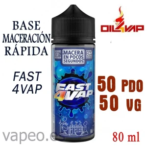 BASE MACERACIÓN ULTRARÁPIDA 80ML OIL 4VAP 50-50
