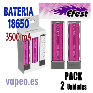BATERIA Pack2 EFEST 18650 3500mA
