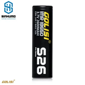 Batería S26 18650 2600mah 25A By Golisi