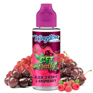 Black Cherry & Raspberry 100ml - Kingston E-liquids