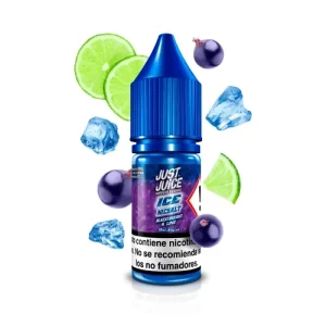 Blackcurrant Lime Ice | Nic Salt 10ml | Just Juice