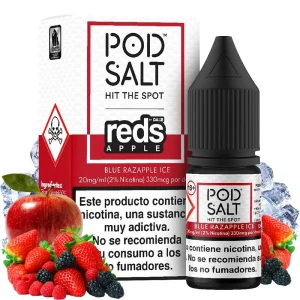 Blue Razapple Ice 10ml - Pod Salt Fusions