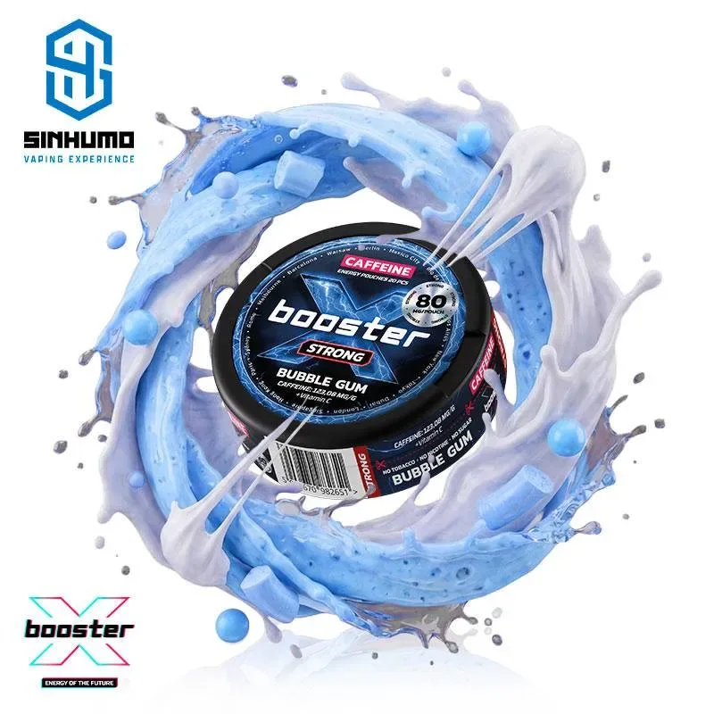 Bolsa de Cafeina Bubble Gum 80MG by X-Booster