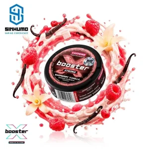 Bolsa de Cafeina Raspberry Vanilla 80MG by X-Booster