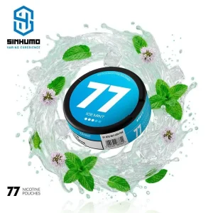 Bolsa de Nicotina Ice Mint by 77 Nicotine Pouches