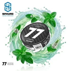 Bolsa de Nicotina Original 20MG GHOST MINI by 77 Nicotine Pouches