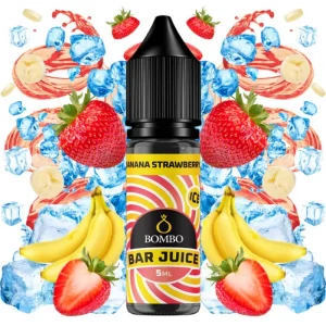 Bombo Bar Banana Strawberry Ice 5ml/15 (MiniLongfill)