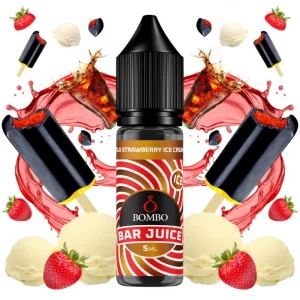 Bombo Bar Cola Strawberry Ice Cream 5ml/15 (MiniLongfill)