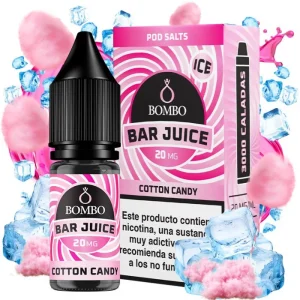Bombo Bar Cotton Candy Ice Salt