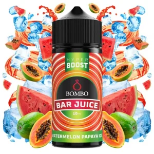 Bombo Bar Hyper Boost Watermelon Papaya Ice (Longfill)