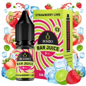Bombo Bar Juice Strawberry Lime Ice 10ml