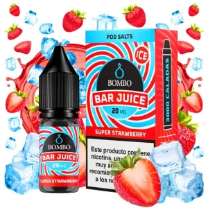 Bombo Bar Juice Super Strawberry Ice Salt