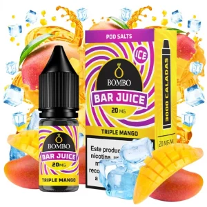 Bombo Bar Juice Triple Mango Ice Salt
