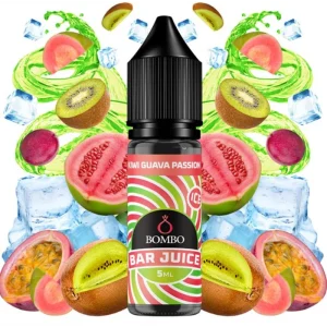 Bombo Bar Kiwi Guava Passion Ice 5ml/15 (MiniLongfill)
