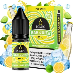 Bombo Bar Lemon Lime Soda Ice Salt