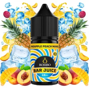 Bombo Bar Pineapple Peach Mango Ice 10ml/30 (MiniLongfill)
