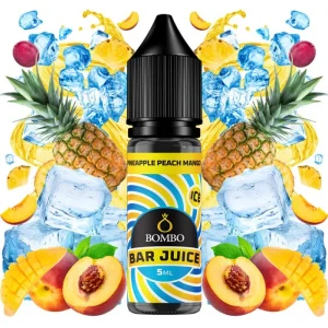 Bombo Bar Pineapple Peach Mango Ice 5ml/15 (MiniLongfill)